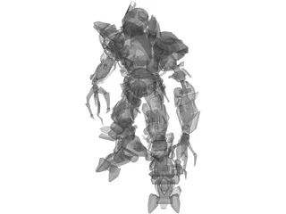 Transformers Movie Megatron 3D Model preview