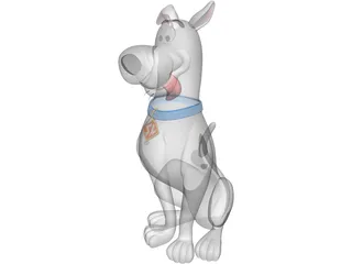 Scooby 3D Model preview
