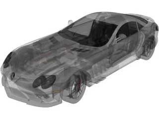 Mercedes-Benz McLaren SLR 3D Model preview