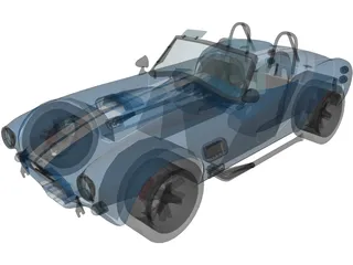 Shelby Cobra GT 3D Model preview