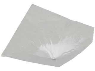 Mount Fuji 3D Model preview