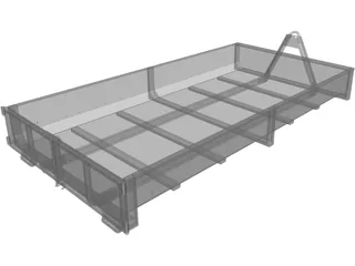 Container 3D Model preview