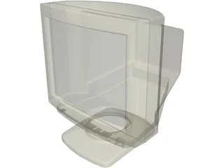Computer Monitor 3D Model preview