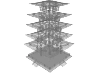 Nihon Castle 3D Model preview