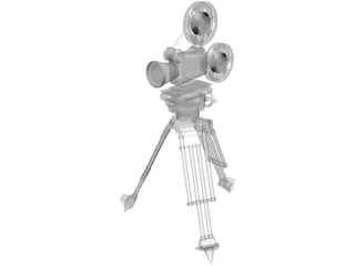 Film Projector 3D Model preview