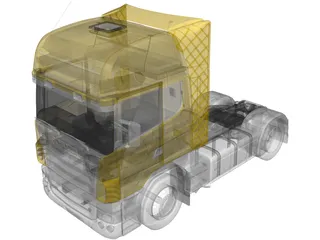 Scania 580 (2005) 3D Model preview