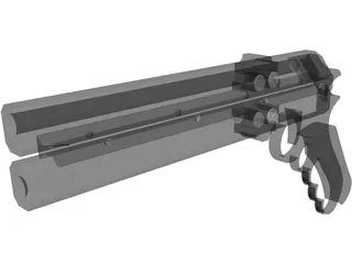 Gun Grave Gun 3D Model preview