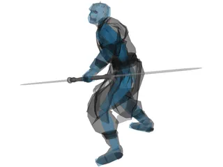Star Wars Darth Maul 3D Model preview