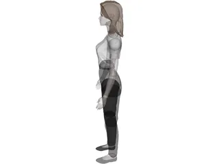 Woman 3D Model preview