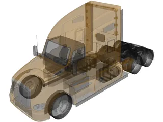 Kenworth T680 (2015) 3D Model preview