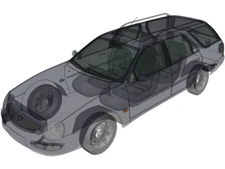 Ford Scorpio Wagon (1994) 3D Model preview