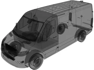 Freightliner Sprinter Panel Van L2H1 RWD (2019) 3D Model preview