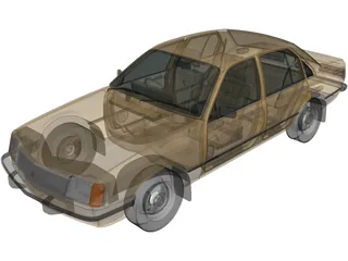 Holden Commodore VC (1980) 3D Model preview