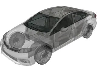 Honda Civic Sedan (2012) 3D Model preview