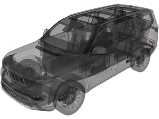 Jeep Grand Wagoneer (2022) 3D Model preview