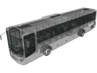 MAN Lions Intercity (2015) 3D Model preview
