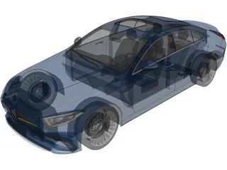 Mercedes-Benz CLS (2022) 3D Model preview