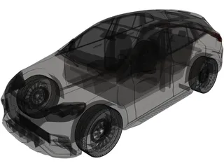 Mercedes-Benz EQE SUV (2023) 3D Model preview