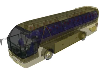 Neoplan Starliner N 516 SHD (1995) 3D Model preview