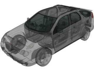 Pontiac Aztek (2005) 3D Model preview