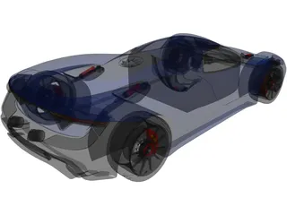 Porsche 917 Concept (2013) 3D Model preview