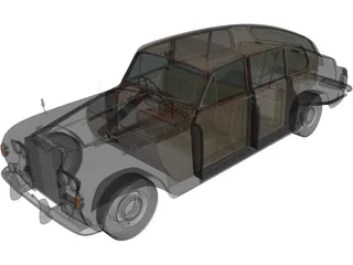 Rolls-Royce Phantom (1963) 3D Model preview