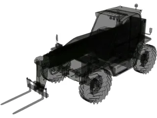 Merlo Handler 40 3D Model preview