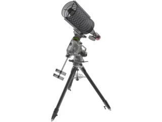 SkyWatcher EQ6-R and TS RC8 Telescope 3D Model preview