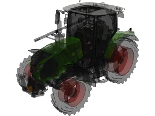 Claas Arion 660-610 3D Model preview