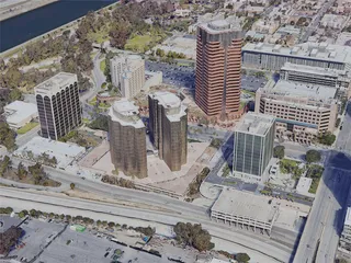 Long Beach City, USA (2024) 3D Model preview