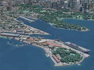 Sydney City, Australia (2023) 3D Model preview