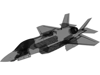 Lockheed Martin F-35 Lightning II 3D Model preview