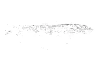 Dubai City Map 3D Model preview