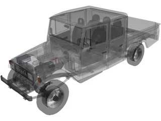 Toyota FJ Cruiser (2006) 3D Model preview