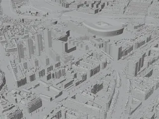 Bilbao City, Spain (2022) 3D Model preview