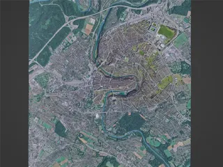 Bern City, Switzerland (2023) 3D Model preview