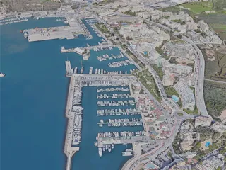 Ibiza City, Spain (2023) 3D Model preview