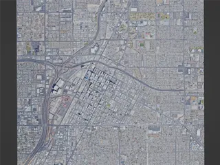 Las Vegas City, Downtown, USA (2023) 3D Model preview