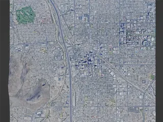 Tucson City, AZ, USA (2023) 3D Model preview