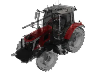 Massey Ferguson MF 6S 3D Model preview