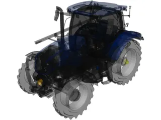 New Holland T6 Series 3D Model preview