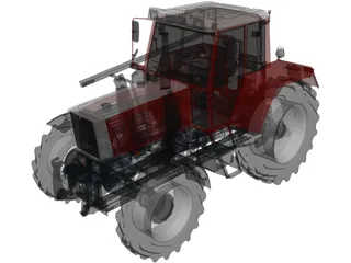 Steyr 8150 3D Model preview
