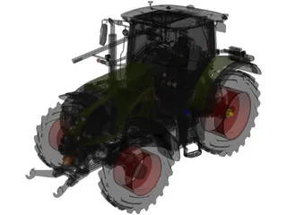 CLAAS Axion 870-800 3D Model preview