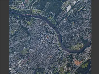 New Brunswick City, NJ, USA (2023) 3D Model preview
