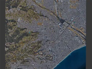 Odawara City, Japan (2023) 3D Model preview