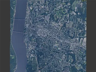 Poughkeepsie City, NY, USA (2023) 3D Model preview