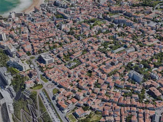 Biarritz City, France (2023) 3D Model preview