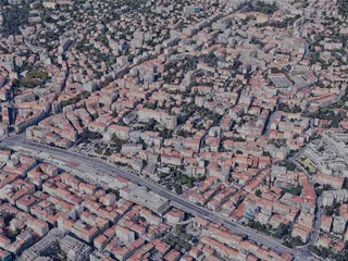 Cannes City, France (2024) 3D Model preview