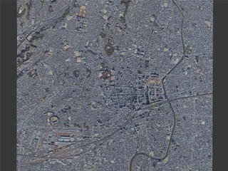 Hamamatsu City, Japan (2024) 3D Model preview