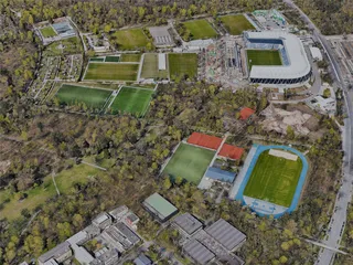 Karlsruhe City, Germany (2022) 3D Model preview